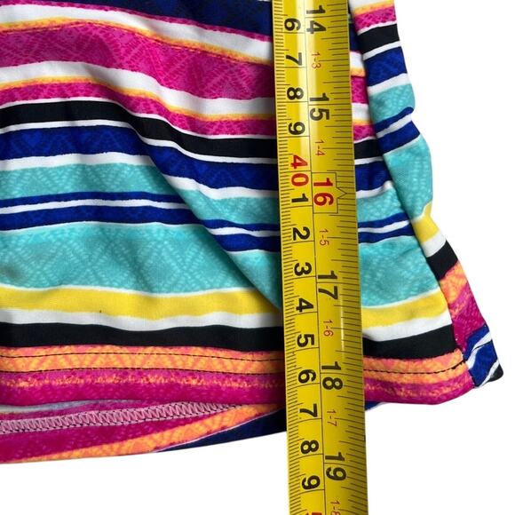 Croft & Barrow Striped Tankini Swimsuit Top Small S - NWT - Picture 5 of 5